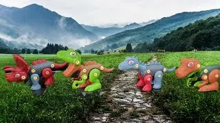 Fun with Kiddie Galaxia DIY Dinosaur Toy: Honest Review and Playtime @AmazonInOfficial #toyreview