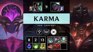 Karma Support vs Senna - KR Challenger Patch 25.20