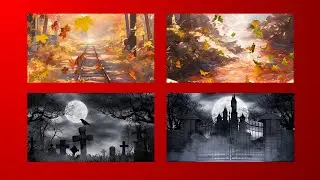 FREE Halloween & Fall Animated BG's || Read Desc.