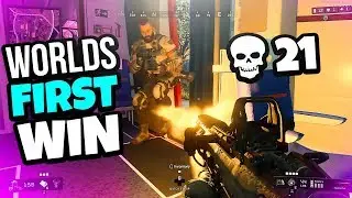 WORLDS FIRST WIN ON BLACKOUT! CALL OF DUTY BLACK OPS 4 BLACKOUT GAMEPLAY!