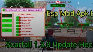 SCARFALL 2.0 HACK !! AIMBOT !! ESP !! MOD MENU !! FREE !! 1.3.0