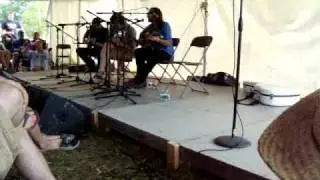 Josh Williams, Chris Eldridge, Danny Knicely at Grey Fox 2009