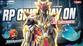 Road to 1.5K | RP GIVEAWAY | #pubgmobile #bgmi #shorts #shortsfeed