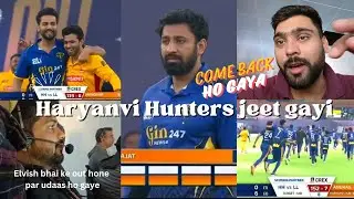 Haryanvi Hunters ne match Jeet kar Come Back kiya | Nikhil Bachhas Vlogs