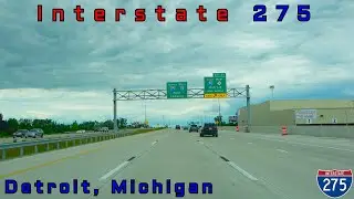 Interstate 275 NB - Michigan - Detroit's Western Bypass