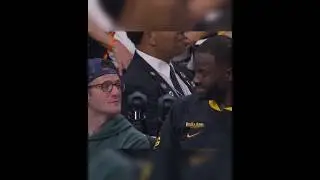 Rare Draymond Green Wholesome Moment With A Fan Asking About His Daughter #nba #basketball #cute