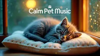 Stop Cat Anxiety & Stress!  calming music for cats to prevent spraying, scratching & meowing