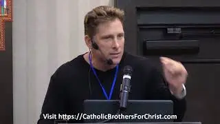 Tim Francis shows proof of host bleeding, a woman with the wounds of Christ, and a bleeding statue.
