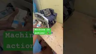Glory USF-300 Live Test with ₹100, ₹200 & ₹500 Notes 💸 | High-Speed Cash Sorting Machine Demo!