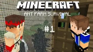 Minecraft - Custom Maps - Ant Farm Survival E1
