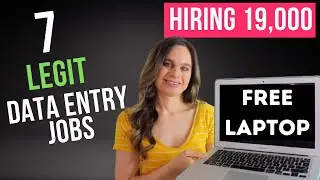 7 DATA ENTRY Work From Home Non-Phone Remote Jobs URGENTLY HIRING 2022