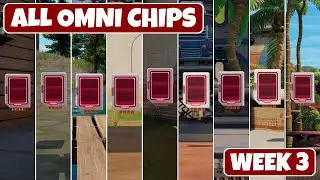Fortnite All 9 Omni Chips Locations Guide (Week 3)