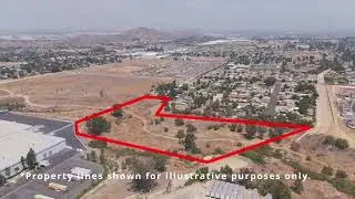 7.72-acre lot in Highgrove, CA - Flexible Terms Available