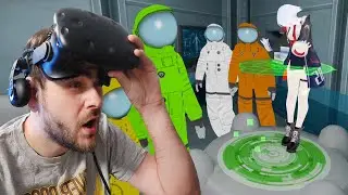 ZROBIŁ TO NA NASZYCH OCZACH 🔪 - Among Us 3D VR: VRChat (HTC VIVE VR)