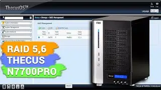 Как восстановить данные с RAID 5 и RAID 6 нерабочего NAS - Thecus N7700Pro