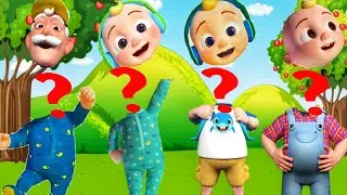 COCOMELON//MatchPuzzle||COCOMELON for kidsThe Head//Wrong HeadNursery Rhymes || video For Kids #4