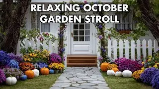 October Cottage Garden Tour 🎃🌿 Pumpkins, Perennials & Easy Weekend Tasks for a Storybook Yard