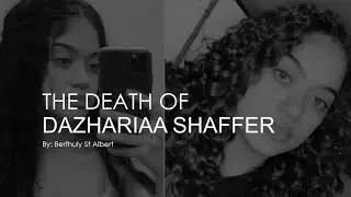 The stress that cause the  Death of tiktok star  Dazhariaa Shaffer