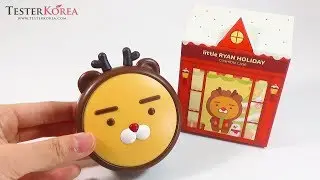 [TESTERKOREA] THE FACE SHOP Little Ryan Cushion Case + Riffil (CC Longlasting cushion #v201)