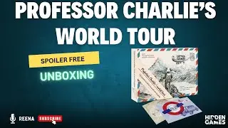 Professor Charlie's World Tour - Hidden Games - Unboxing