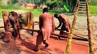 How to Make a Ladder || Wooden Ladder Making Process ||