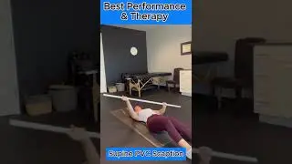 Supine PVC Scaption #fitness #workouts #stretching #mobility #bestpt