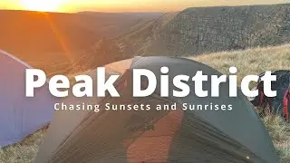 Wild Camping UK in the Peak District I Alport Castles