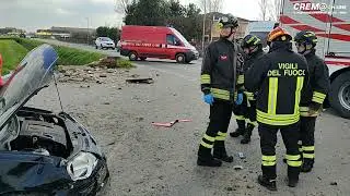 Cremaonline: Grave incidente a Cremosano, sul posto l’elisoccorso
