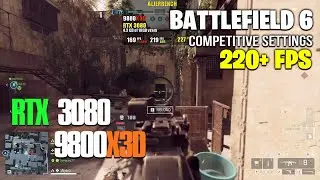 9800X3D & RTX 3080 - Battlefield 6