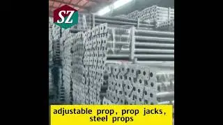 Adjustable Telescopic Steel Props for Bridge and Construction Support #steel#props