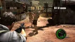 Resident Evil 5 (mercenaries) Chris Redfield SS (asamblea p&uacute;blica)