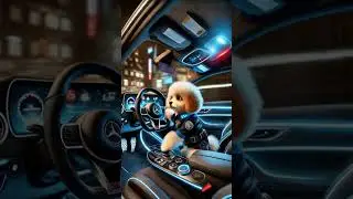 Fluffy Cat & Loyal Dog Duo in an Epic High-Speed Police Chase! 🚓🐱🐶💨 #catanddog #cuteanimals #cutecat