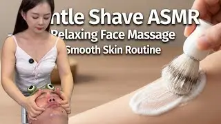 Soothing Barber Shave & Facial Massage ASMR