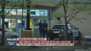 Police shoot man outside Walmart