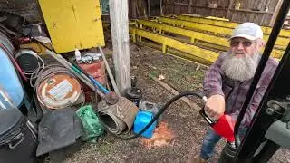 Making some tomato stakes & testing out a BreAro fuel pump # 694