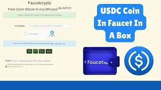 USDC Coin In Faucet In A Box | Mod Crypto Faucet Script