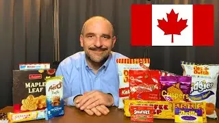 ASMR &mdash; Пробуем закуски из Канады 🇨🇦 🍁Предоставлено подписчиком