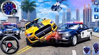Insane Police Car Driving Chase Criminal-Cop car Petrol Drive Simulator Android Gameplay 