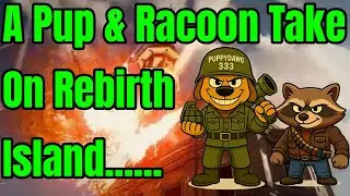 Щенок и енот остались на острове Возрождения #warzone #callofduty #callofdutywarzone #cod #bo7 #v...