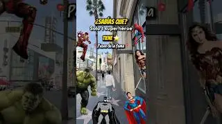 El &uacute;nico superh&eacute;roe con estrella en el paseo de la fama de Hollywood 🦸&zwj;♂️⭐️ #curiosidades #usa