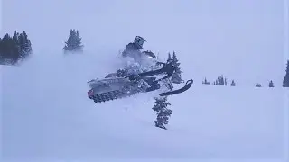 Snowy Mountains WY Snowmobiling |Pro RMK 800| M8 Snow Pro|