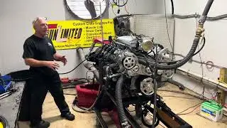 LS 427CI 625HP Stroker Performance Crate Engine Hot Run Test