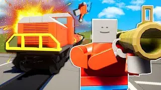 THIS LEGO TRAIN IS UNSTOPPABLE! - Brick Rigs Update Gameplay