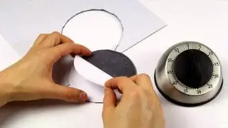 Attach self-adhesive magnetic sheet to any metallic surface - supermagnete