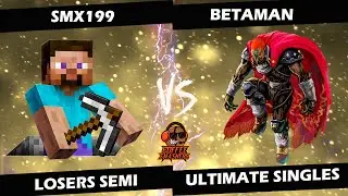 SMX199 (Steve) Vs Betaman (Ganondorf)-SSB