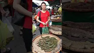 Traditional Asian Market with Unique Animals@muhammadarif-ai