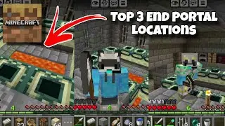 TOP 3 END PORTAL/Stronghold Locations & Secret Loot in Minecraft Trial