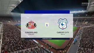 ⚽ Sunderland vs Cardiff City ⚽ | EFL Championship (24/09/2023) | Fifa 23