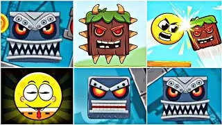 Red Jumping Roller Bounce Ball(Early access) - Red Ball Gameplay - All Levels - first Bosses