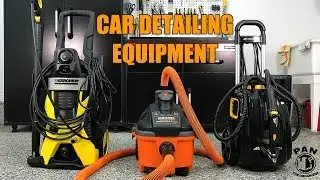 EQUIPMENT FOR AUTO DETAILING: Pressure Washer, Vacuum and Steam Cleaner !!